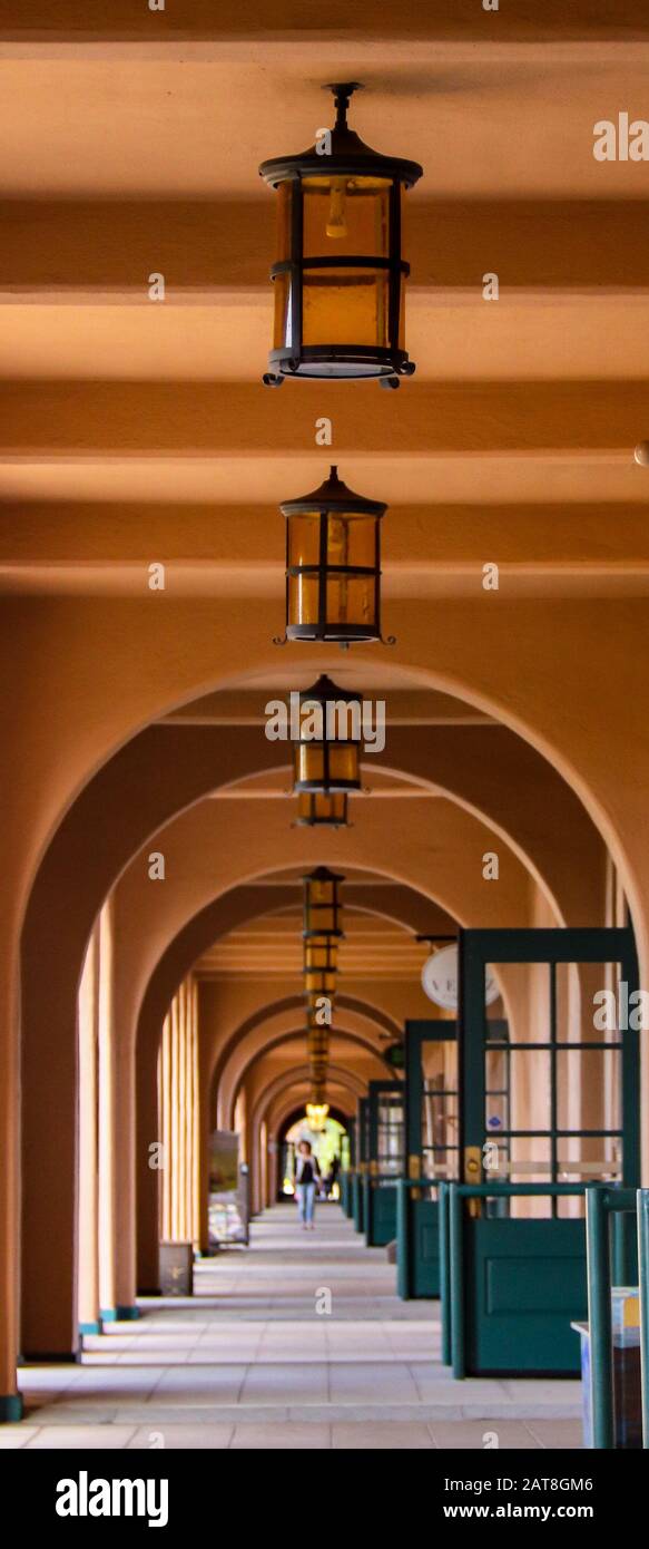 Bella architettura alla Liberty Station di San Diego Foto Stock