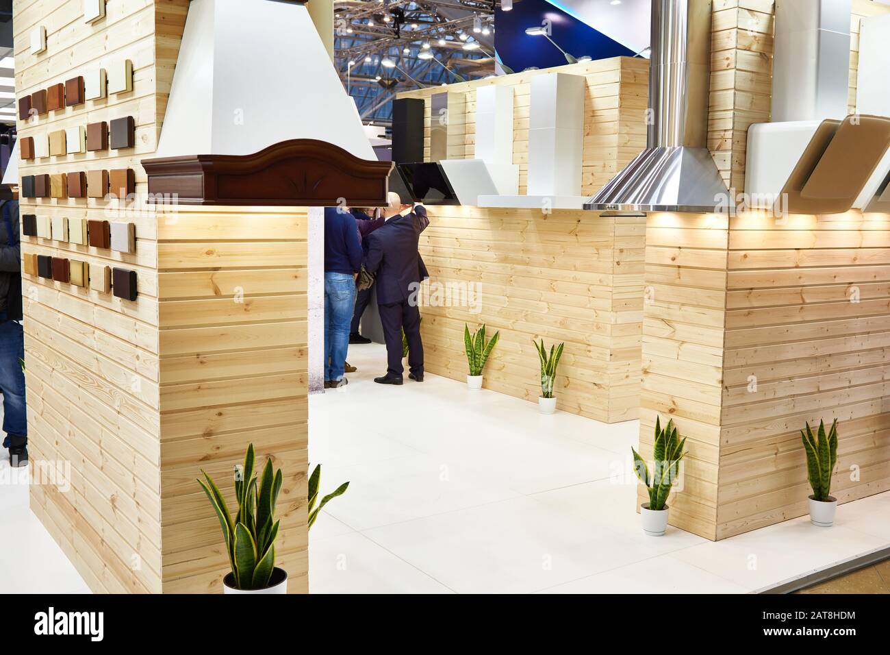 Grandi magazzini vendita cappe da cucina Foto Stock