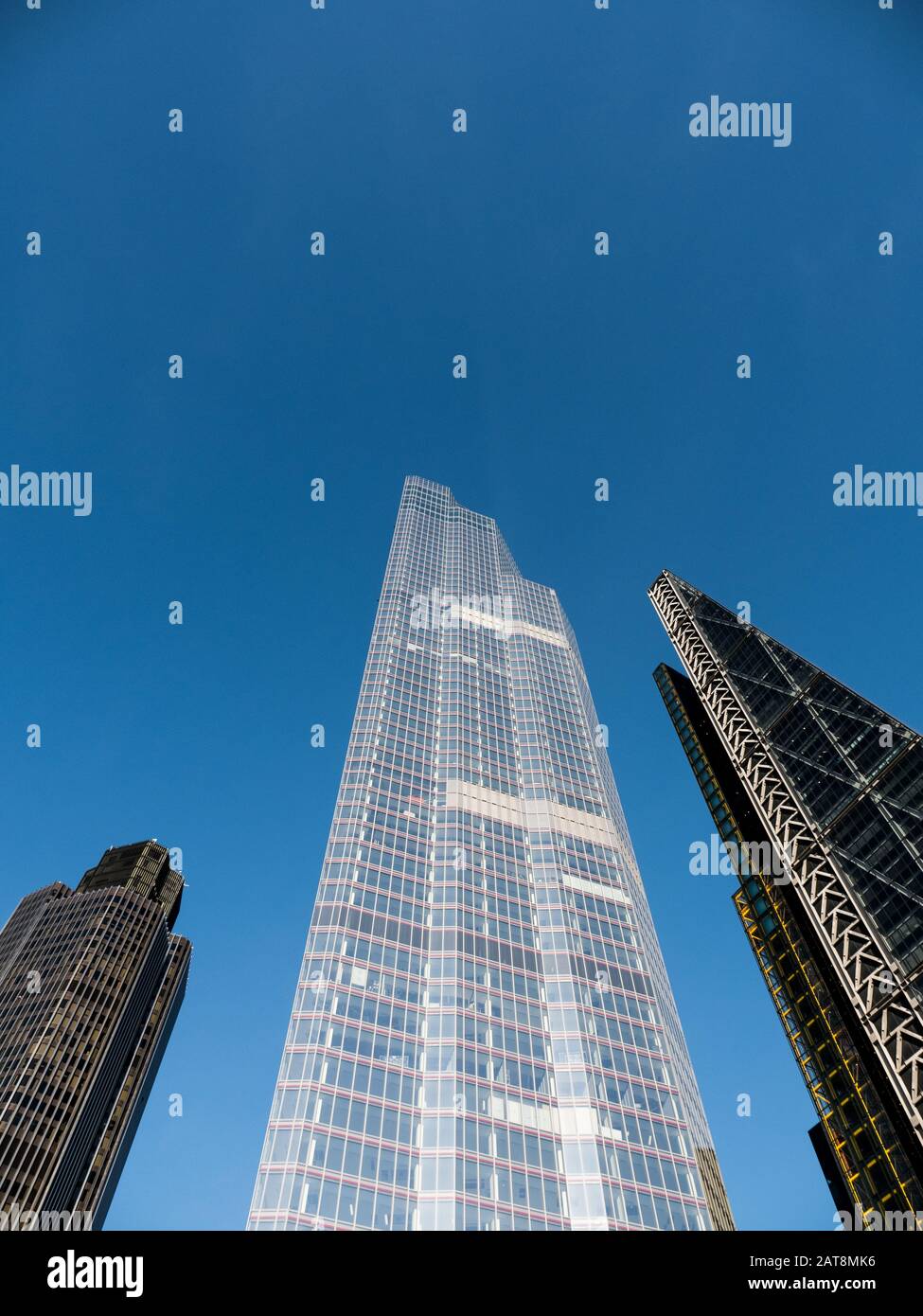 Tower 42, 22 Bishopgate, 122 Leadenhall Street, City of London Landscape, City of London, England, UK, GB. Foto Stock