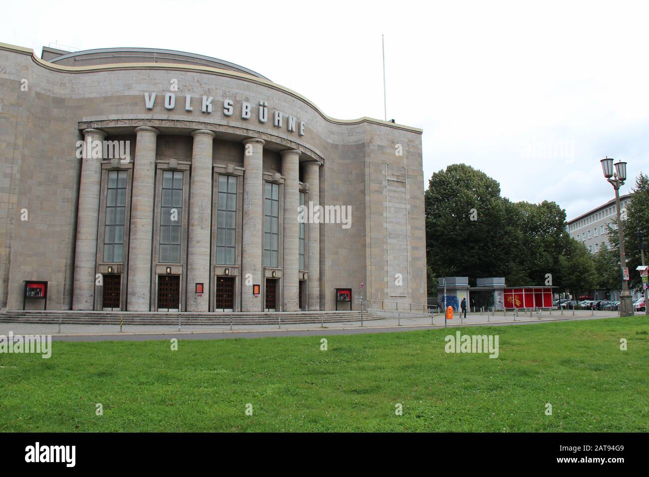 Teatro (Volksbuhne) a berlino (germania) Foto Stock