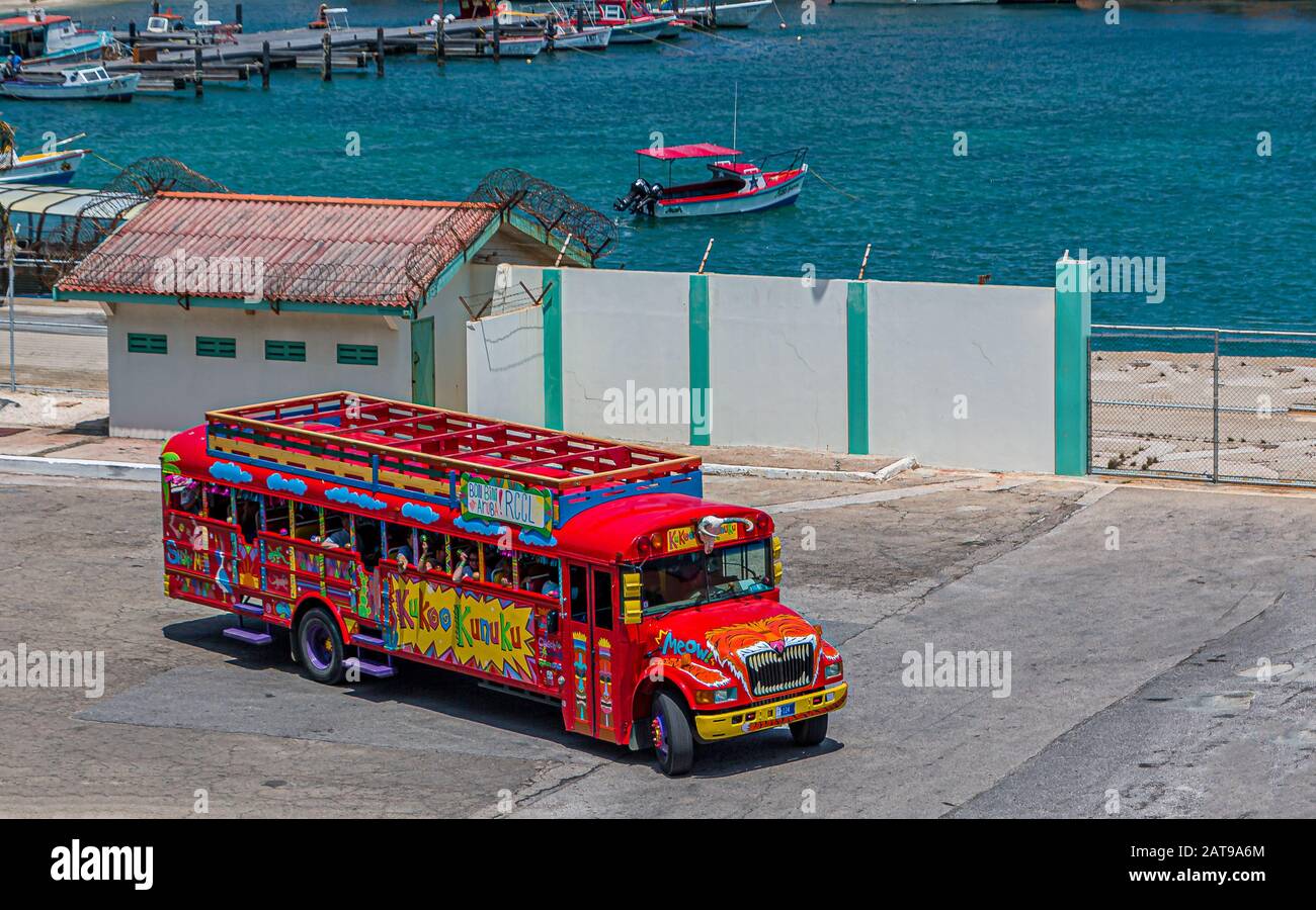 Kukoo Kunuku Bus Di Ritorno Foto Stock