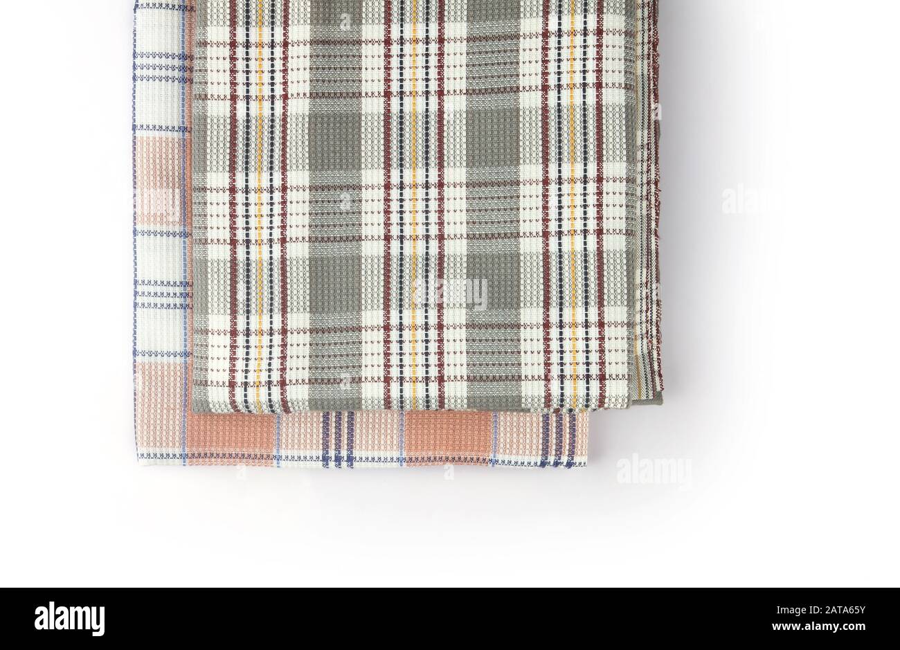 Asciugamano In Cotone Prodotto In India Foto Stock