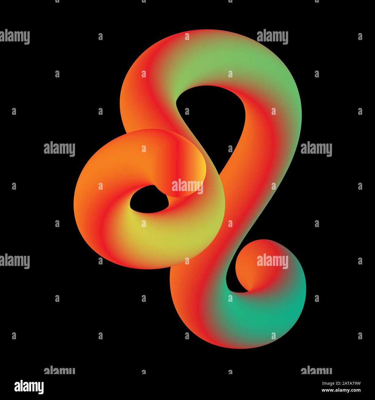 Simbolo Del Diagramma Mistico Astrologico Vettoriale - Sigh Di Leone O Leone Illustrazione Vettoriale