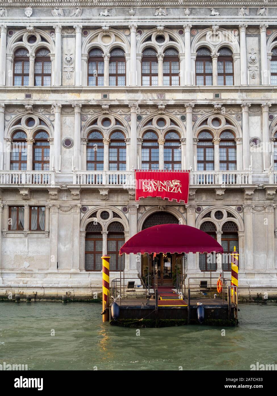 CA' Vendramin Calergi, Venezia Foto Stock
