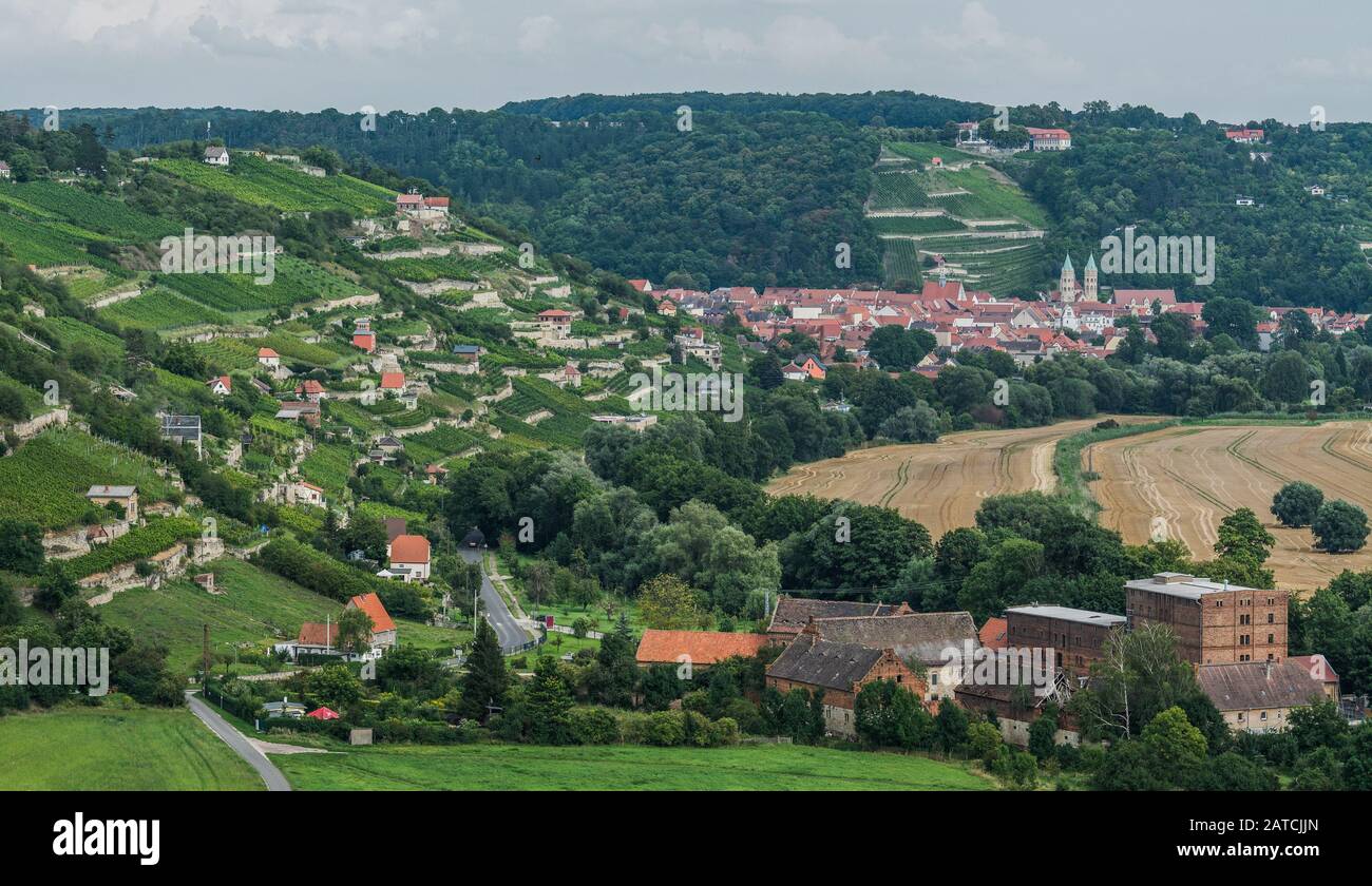 Freyburg an der Unstrut, Sassonia-Anhalt, Germania Foto Stock