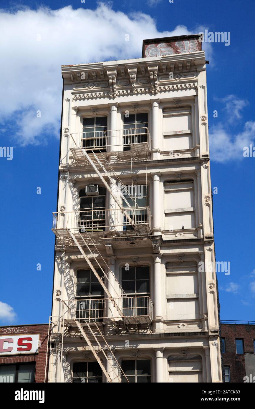Loft Building, Tribeca, New York City, Manhattan, Stati Uniti Foto Stock
