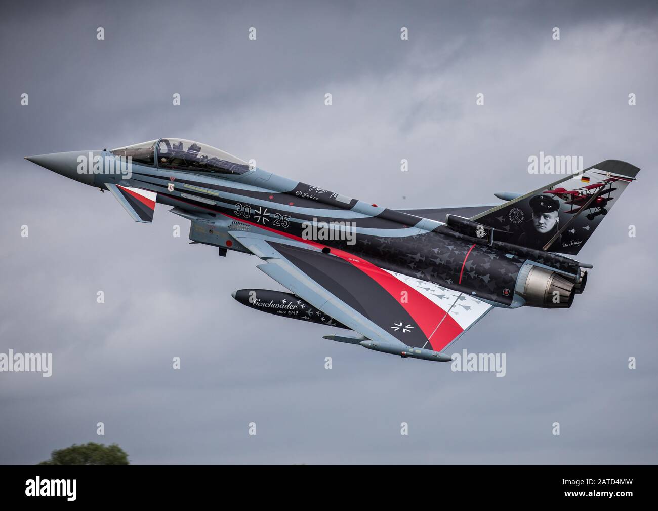Luftwaffe Eurofighter Typhoon - Richthofen Geschwader Foto Stock