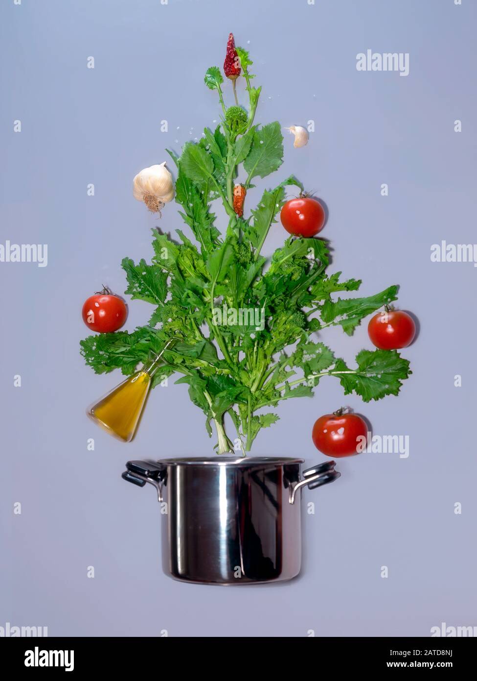 Conceptual albero di Natale Foto Stock