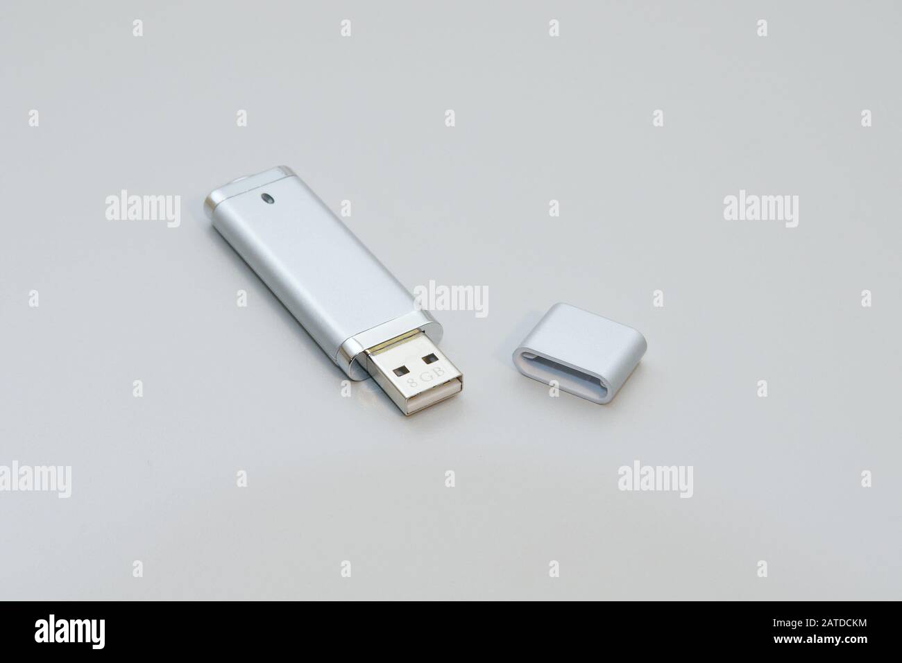 Memory stick USB per la memorizzazione di informazioni su un computer Foto Stock