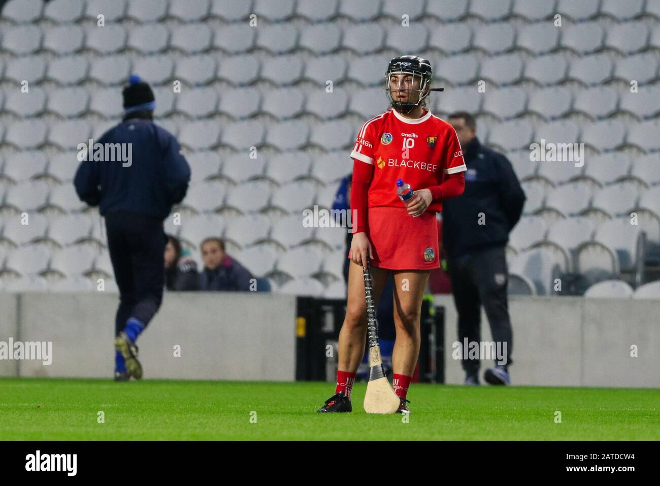 Febbraio 1st, 2020, Cork, Irlanda: Camogie Leagues Division 1 - Cork (1-18) Vs Waterford (0-12) Foto Stock