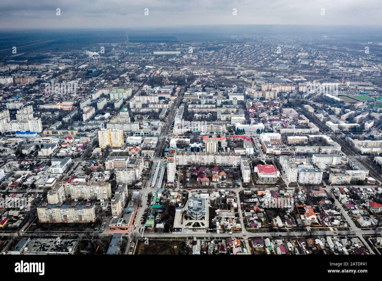 Città di Tiraspol in Transnistria Foto Stock