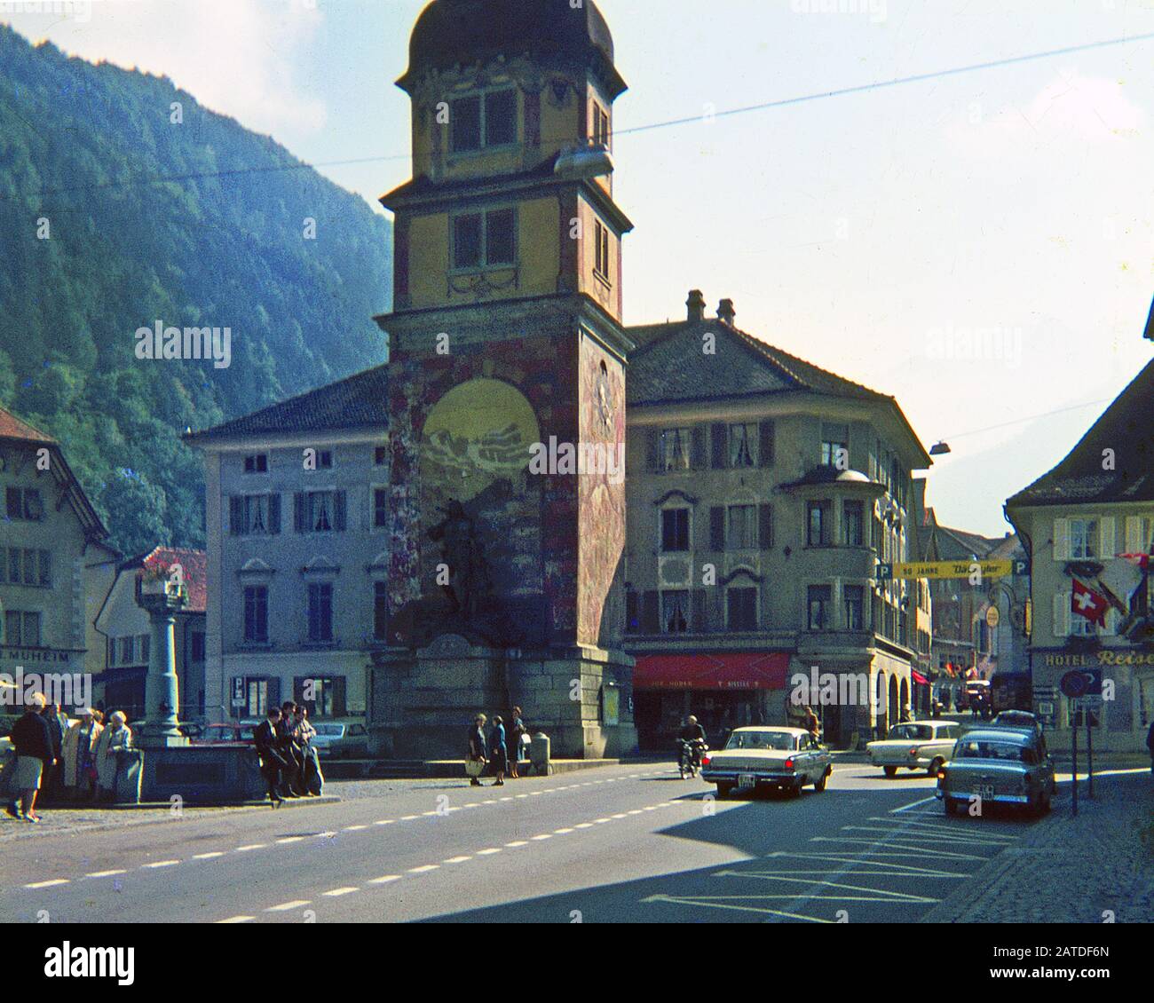 Altdorf, Uri, Svizzera, Anni '60 Foto Stock