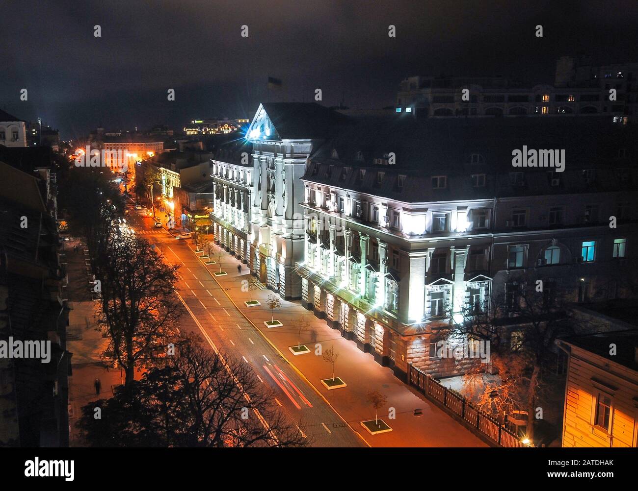 Costruzione del servizio di sicurezza dell'Ucraina a Kiev, Ucraina Foto Stock