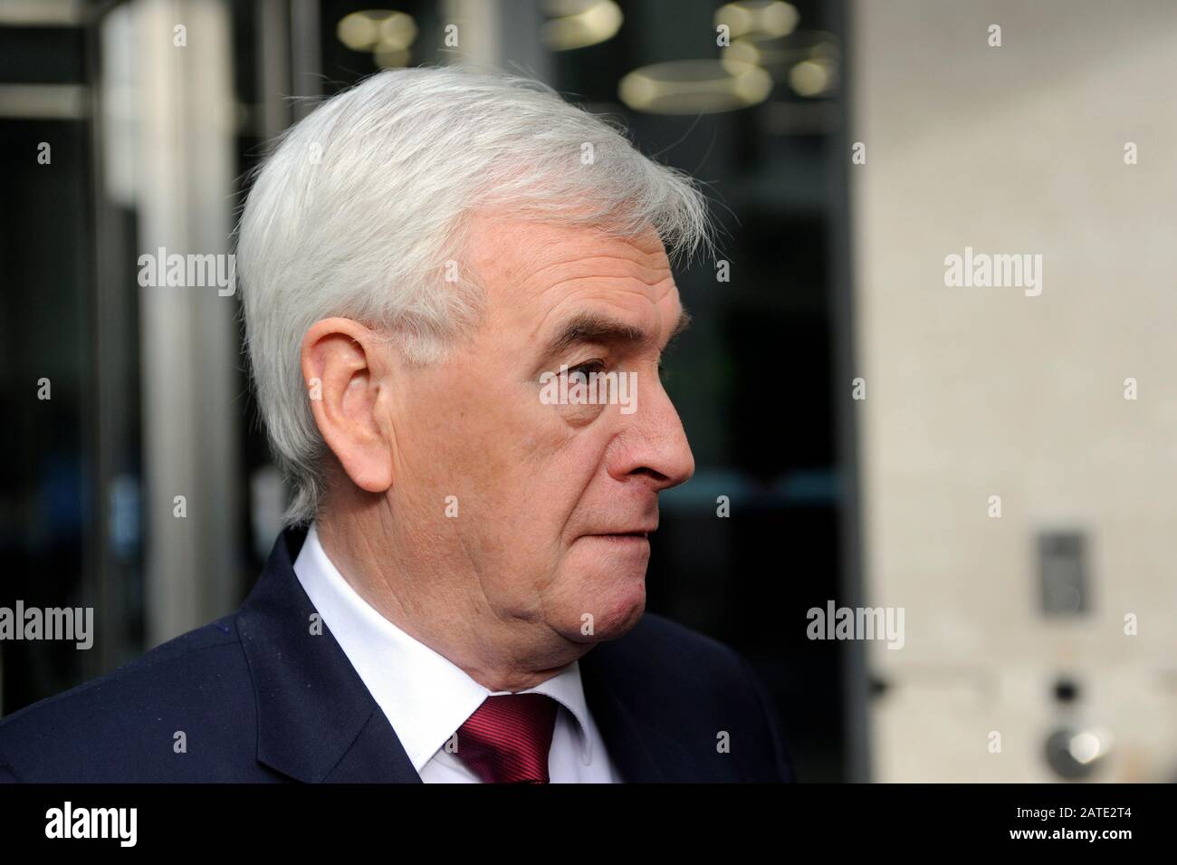 Londra, Regno Unito. 2nd Feb, 2020. John McDonnell Labor MP appare sullo spettacolo di Andrew Marr. Arrivi al BBC Credit: Johnny ARMSTEAD/Alamy Live News Foto Stock