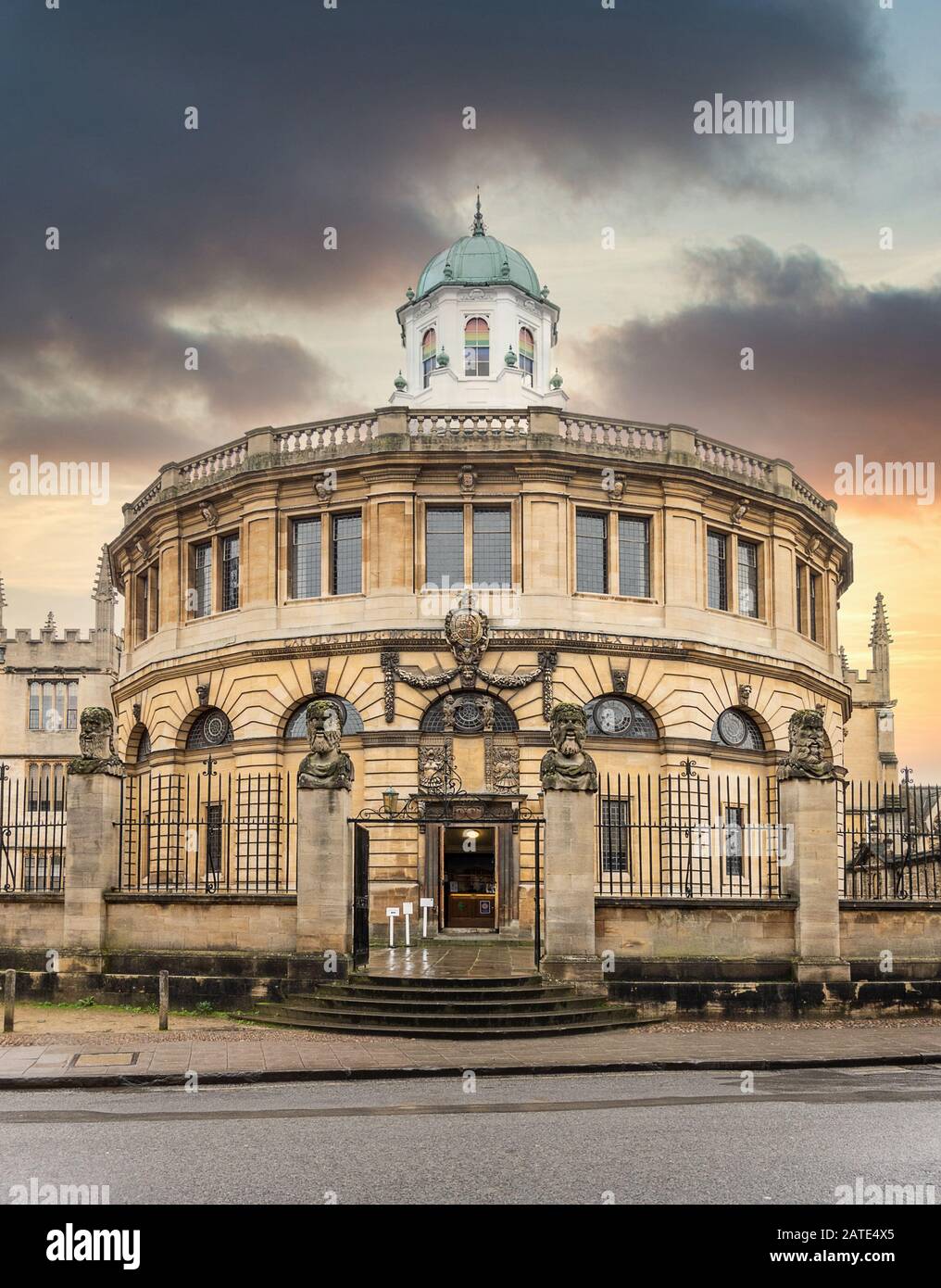 Sheldonian Theatre Oxford Foto Stock