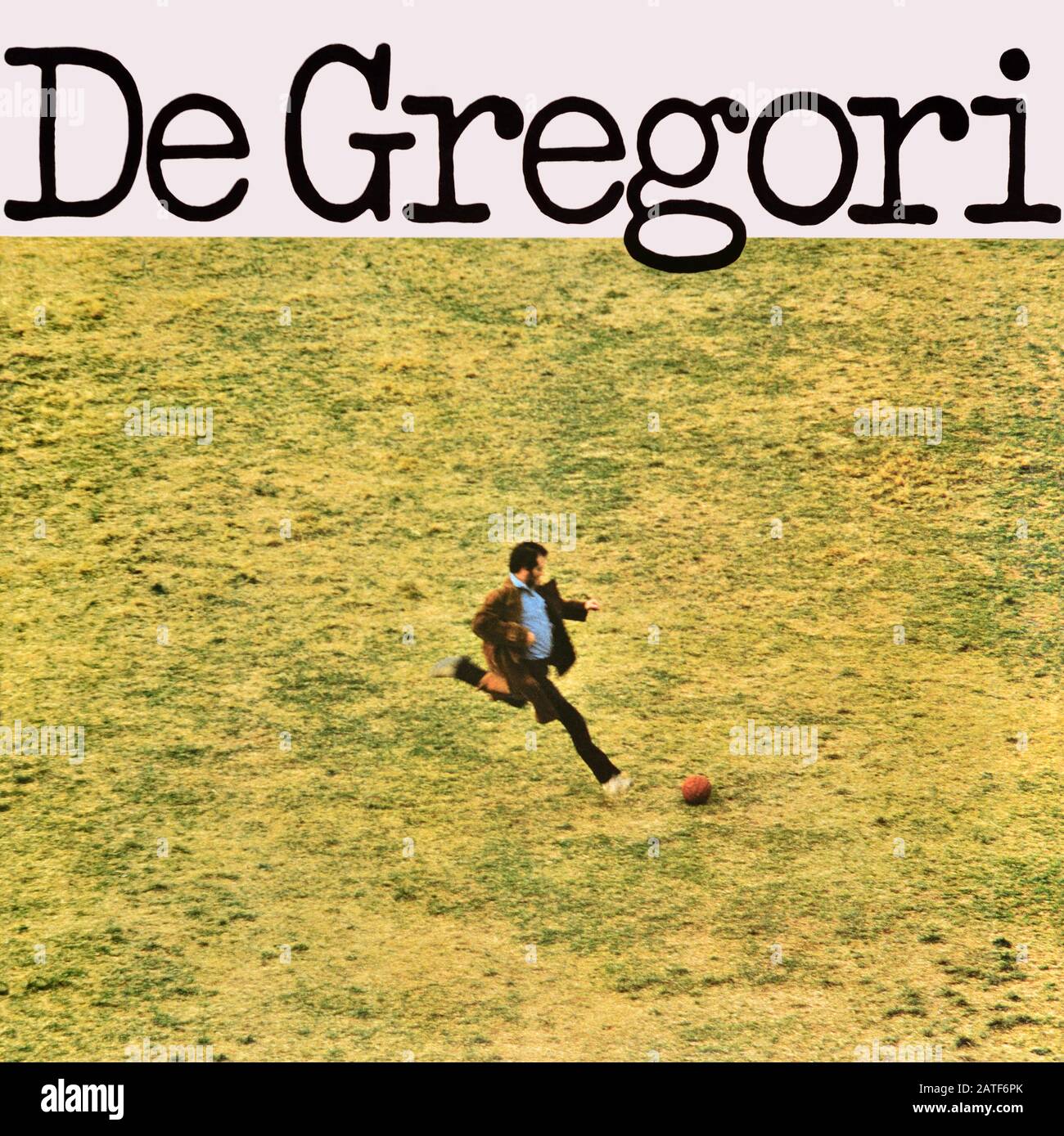 Francesco De Gregori - copertina originale in vinile - De Gregori - 1978 Foto Stock