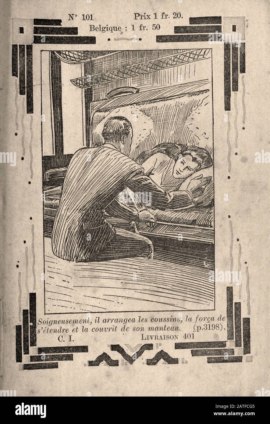 L'affare Dreyfus 1894-1906 - Le Calvaire d'onu innocenti, no. 101 - Francese anonimo libro illustrato Foto Stock