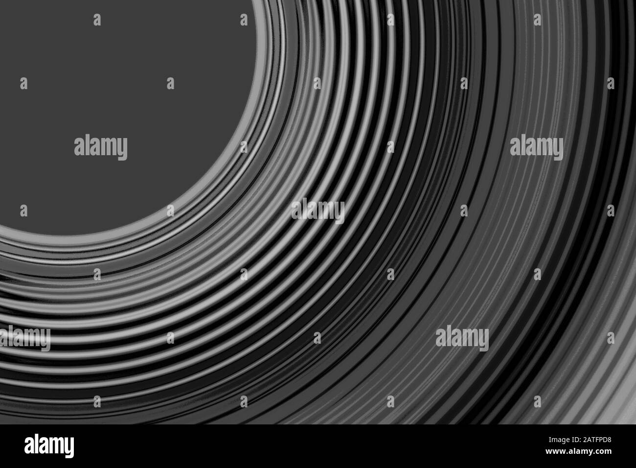 Colorato sfondo astratto con linee circolari Foto Stock