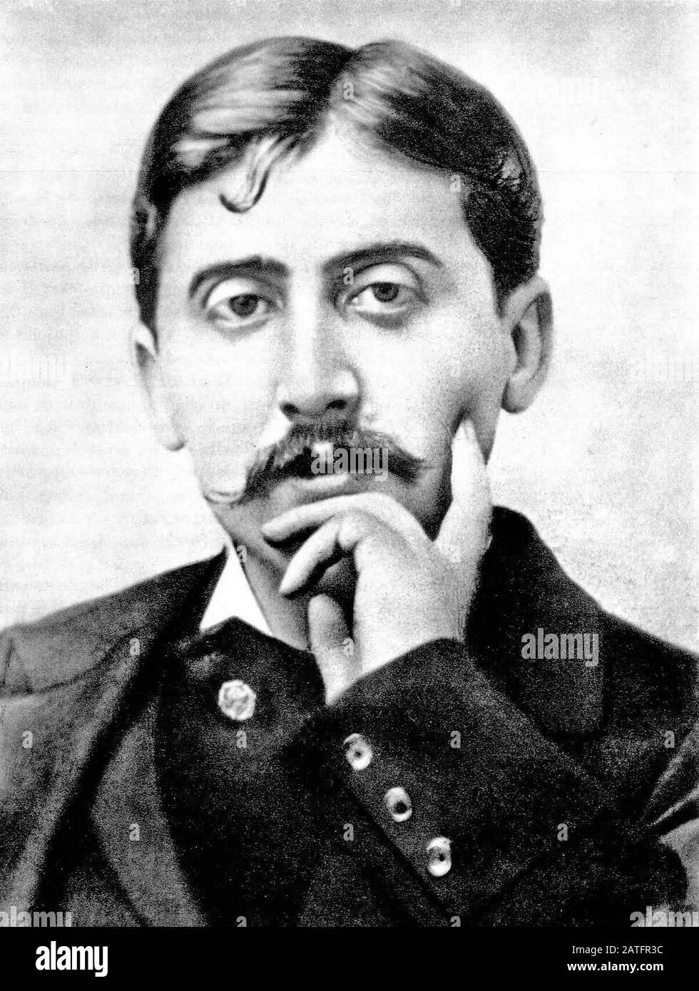 Marcel Proust, Valentin Louis Georges Eugène Marcel Proust (1871 – 1922) Un Romanziere Francese Foto Stock