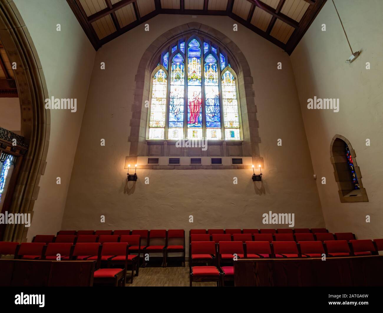 Pasadena, 16 GENNAIO: Veduta interna della Chiesa episcopale Di tutti i Santi il 16 GENNAIO 2020 a Pasadena, California Foto Stock