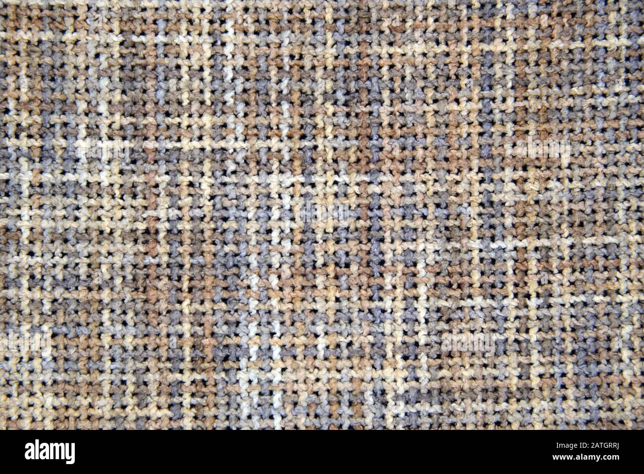 Cornice completa di un divano In Tessuto screziato texture sfondo Foto  stock - Alamy