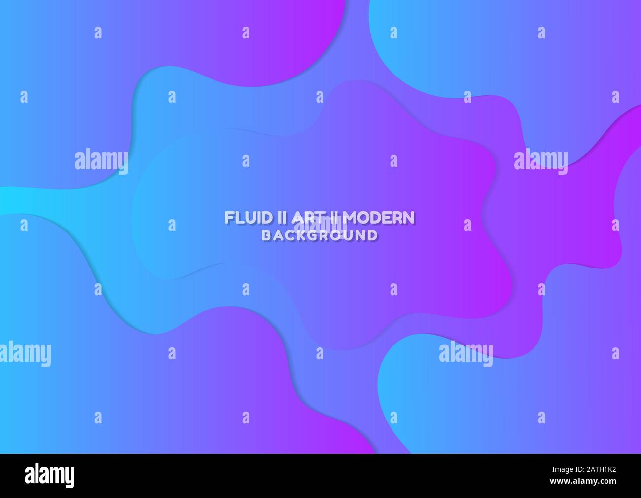 Fluida arte sfondo acqua onda forma flusso disegno astratto colorato luminoso. Illustrazione vettoriale Illustrazione Vettoriale