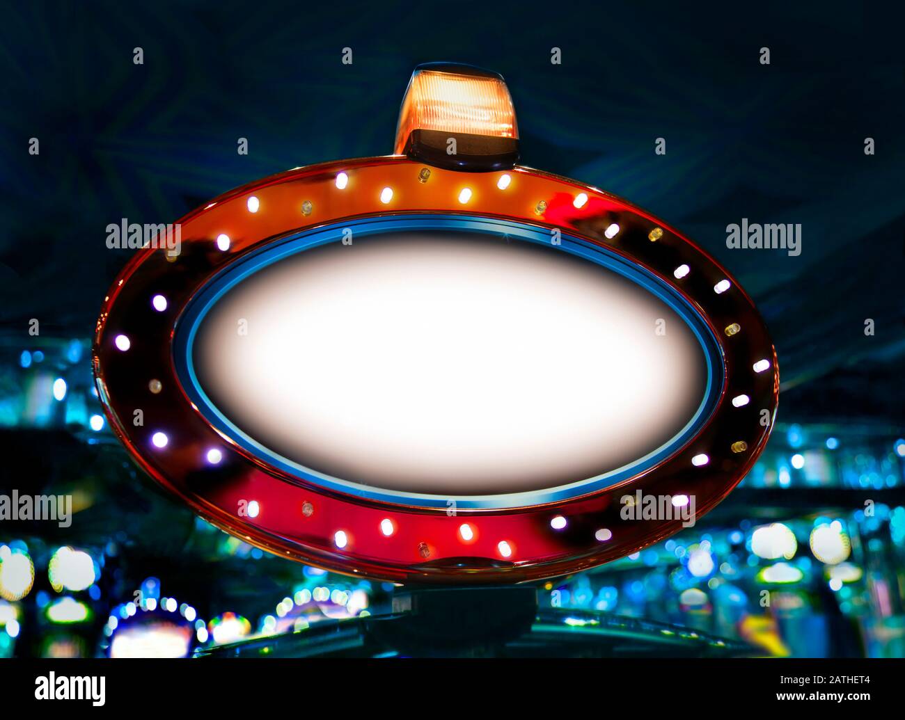 Casino di sfondo del display. Spazio di copia Foto Stock