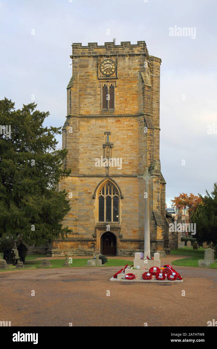 St Johns la chiesa battista in crawley west sussex Foto Stock