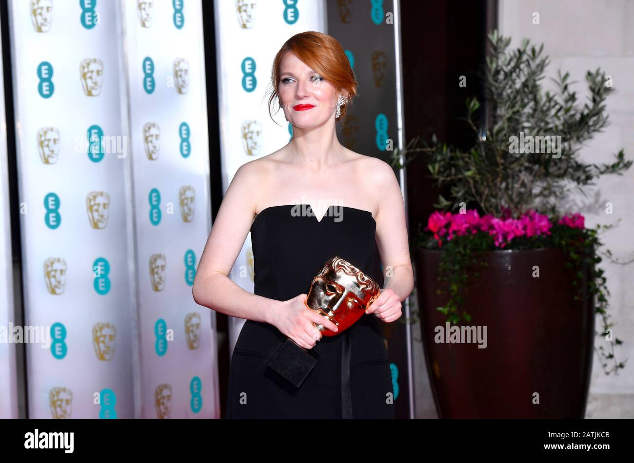 Krysty Wilson-Cairns partecipa al party After Show per i 73rd British Academy Film Awards. Foto Stock