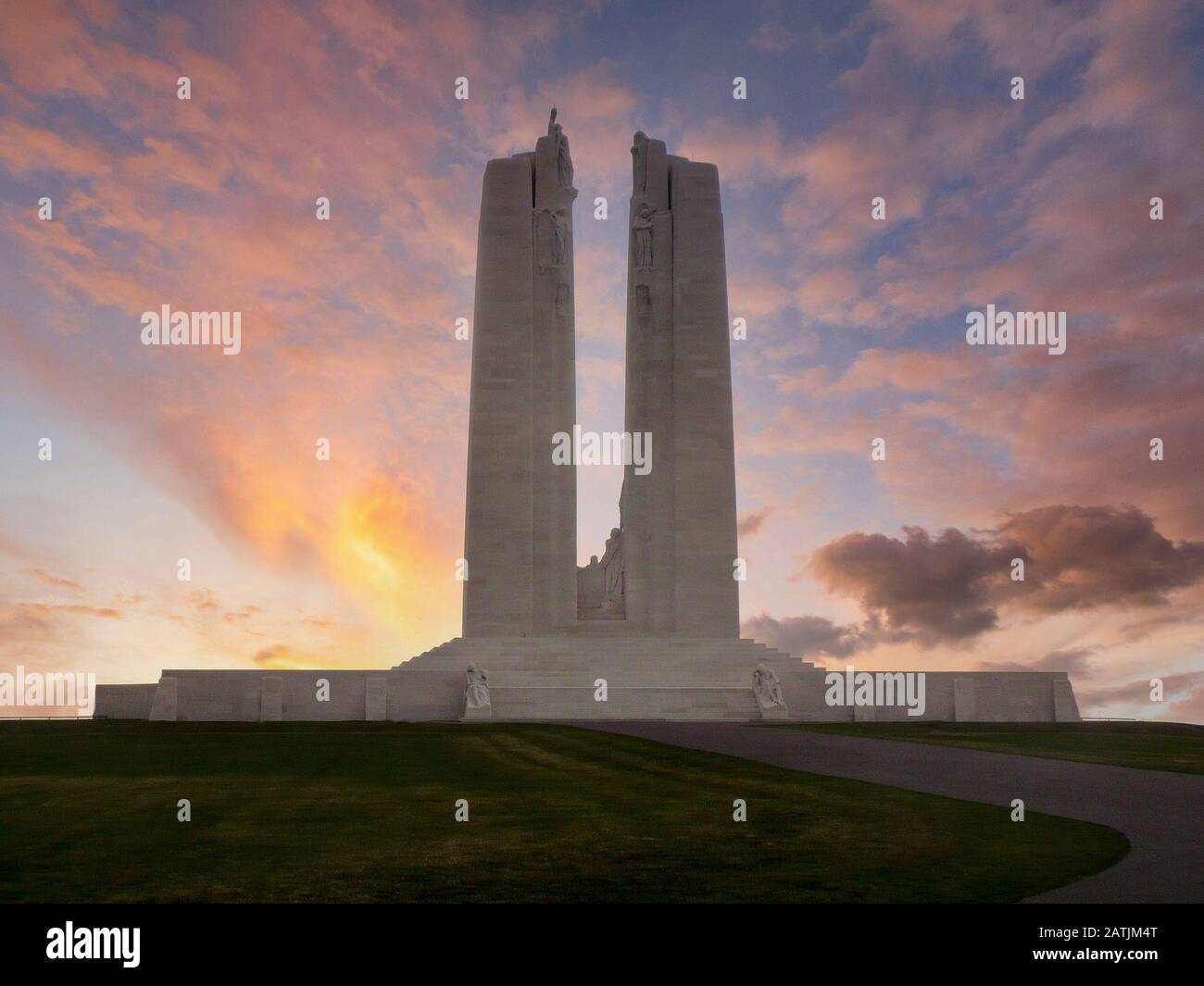 Vimy Ridge Memorial, Francia Foto Stock