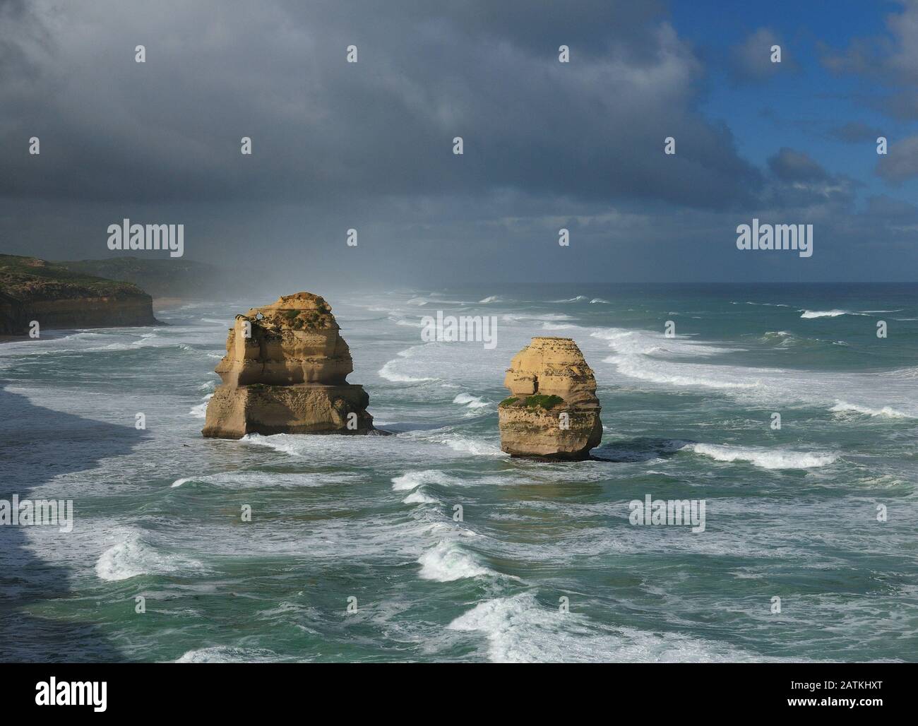 Haystack Vicino A Gibson Beach A Great Ocean Road Victoria Australia Foto Stock