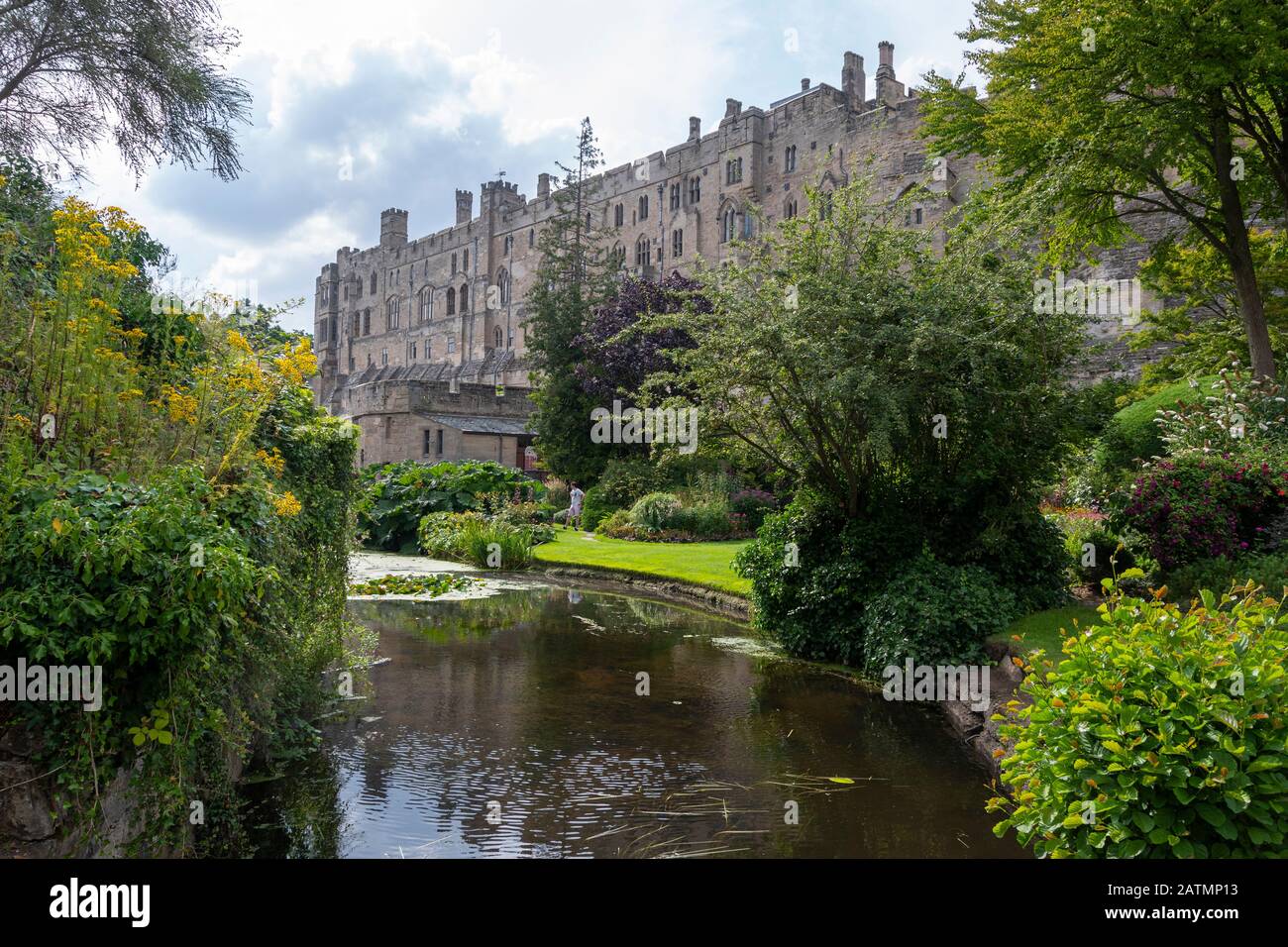 Il Castello di Warwick, Warwick, Warwickshire, Inghilterra Foto Stock