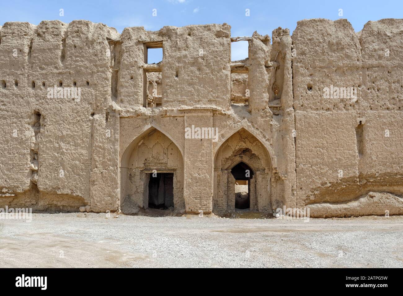 Rovine Del Castello Di Qatruyeh, Provincia Di Fars, Iran, Asia Foto Stock