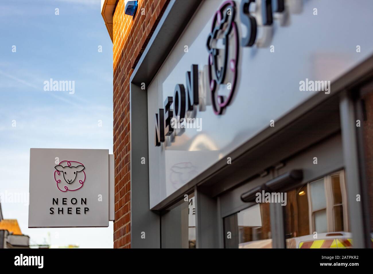 Reading & Woking Location Shoot, Inghilterra Regno Unito Foto Stock