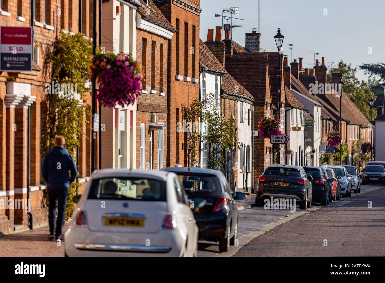Reading & Woking Location Shoot, Inghilterra Regno Unito Foto Stock