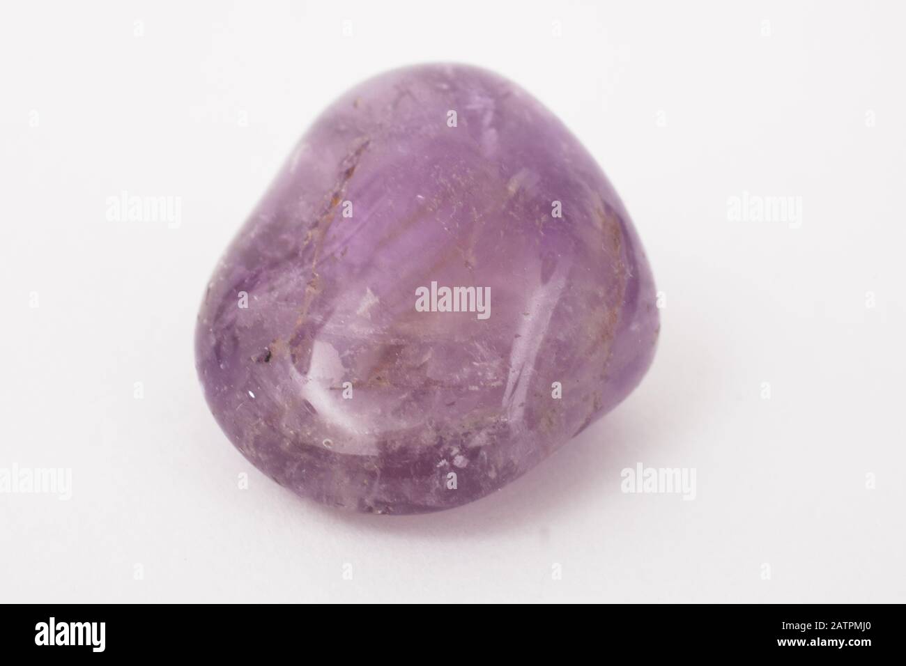 Un viola ametista gemma di guarigione Foto Stock