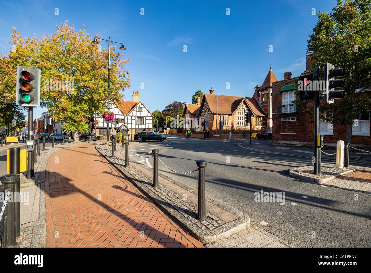 Reading & Woking Location Shoot, Inghilterra Regno Unito Foto Stock