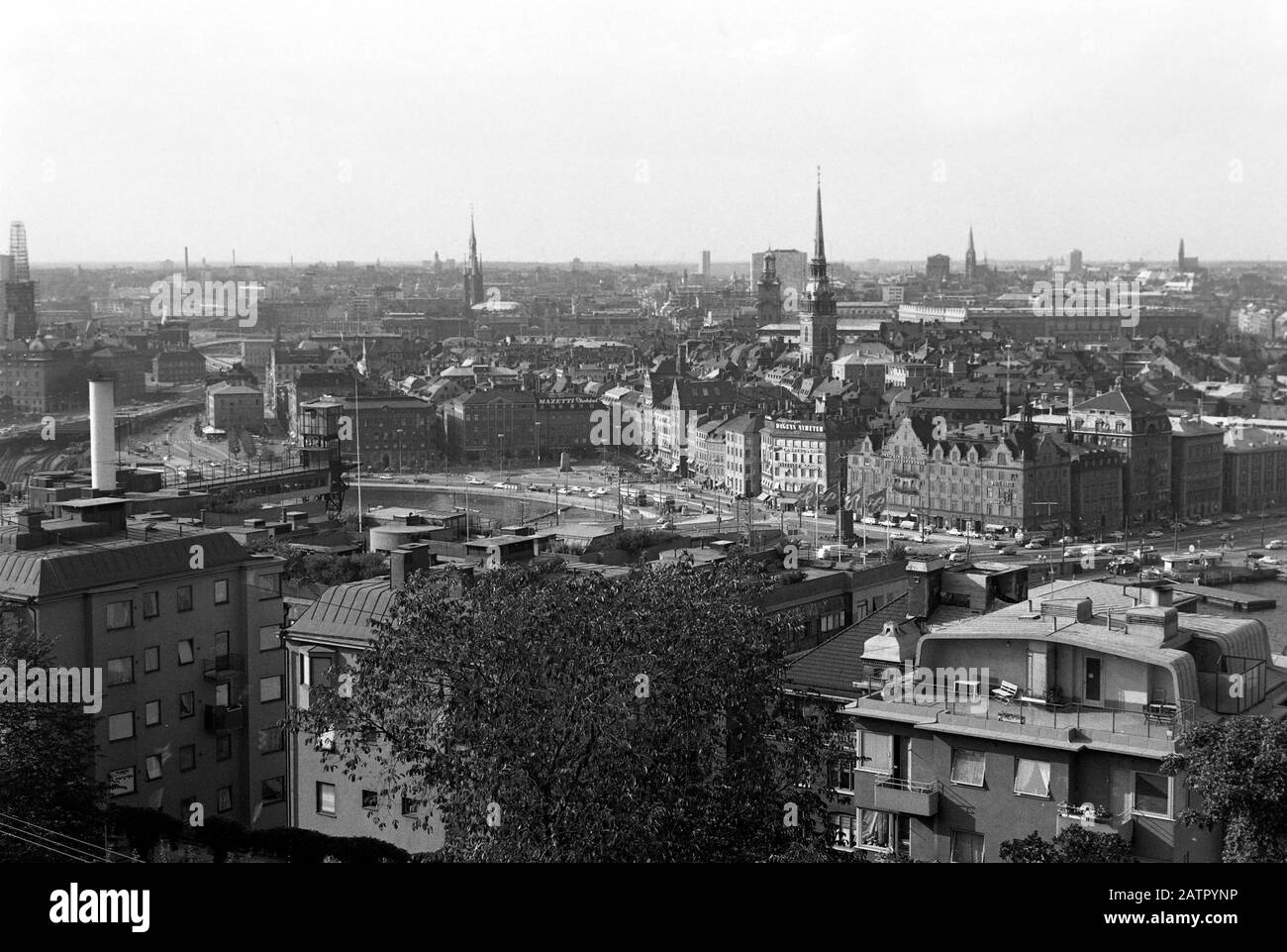 Gamla Stan Altstadt Von Stockholm, Stoccolma, Schweden, 1969. Gamla Stan città vecchia a Stoccolma, Stoccolma, Svezia, 1969. Foto Stock