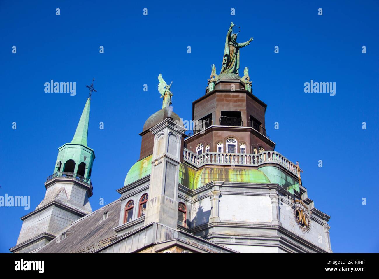 Storica chiesa di Montreal Foto Stock