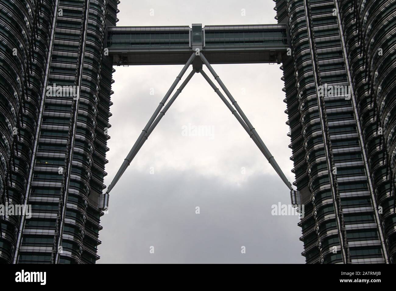 Petronas Twin Towers A Kuala Lumur Foto Stock