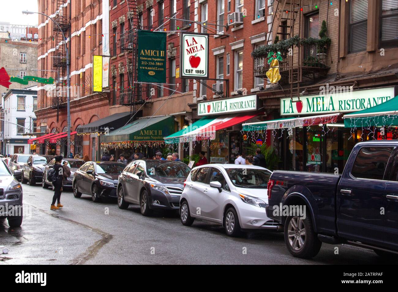 Little Italy, New York City Foto Stock