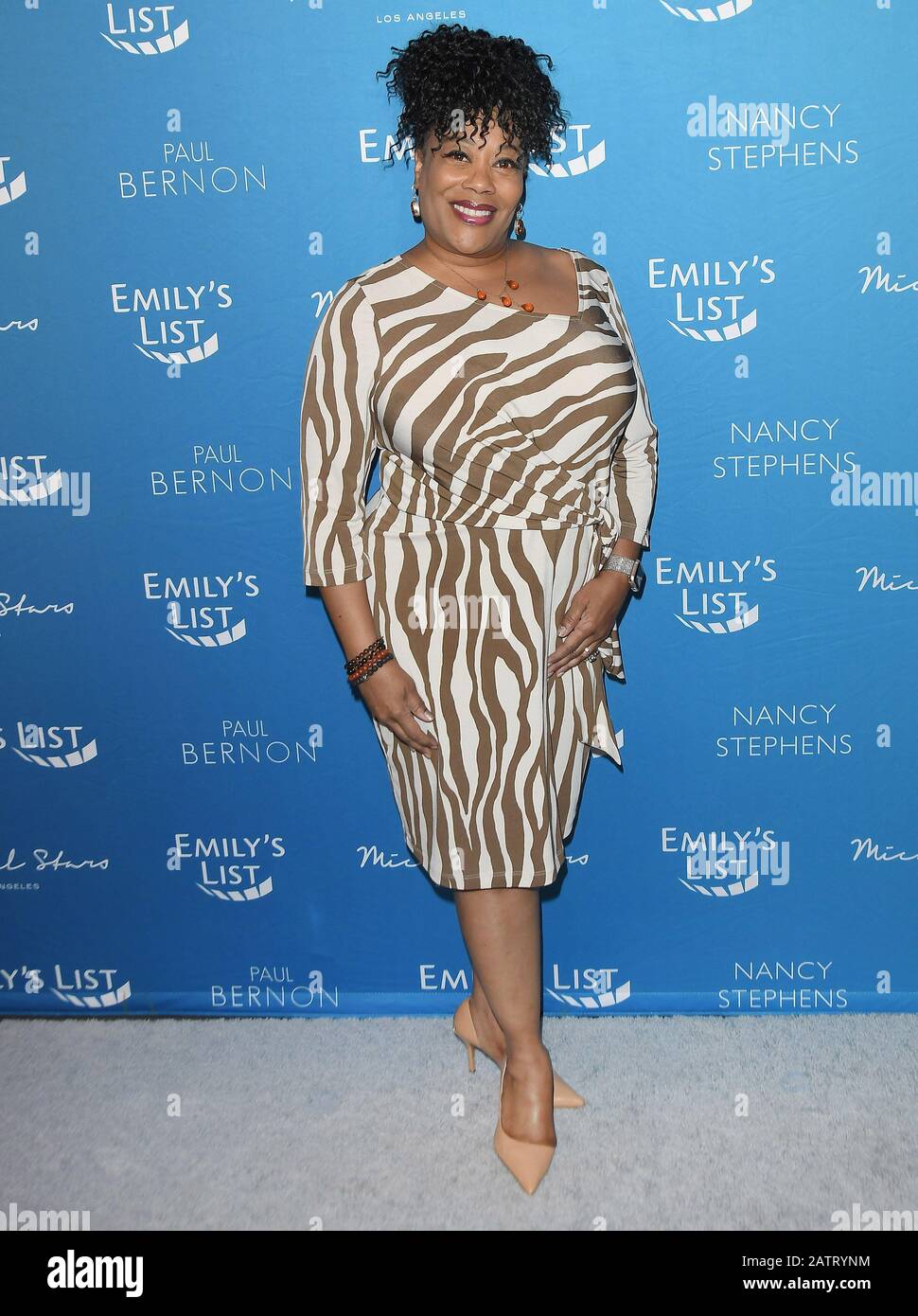 Carla Renata arriva a EMILY's List 3rd Annual Pre-Oscar Brunch tenuto presso Il Four Seasons Hotel Los Angeles a Beverly Hills, California, martedì 4 febbraio 2020. (Foto di Slanlee B. Mirador/Sipa USA) Foto Stock