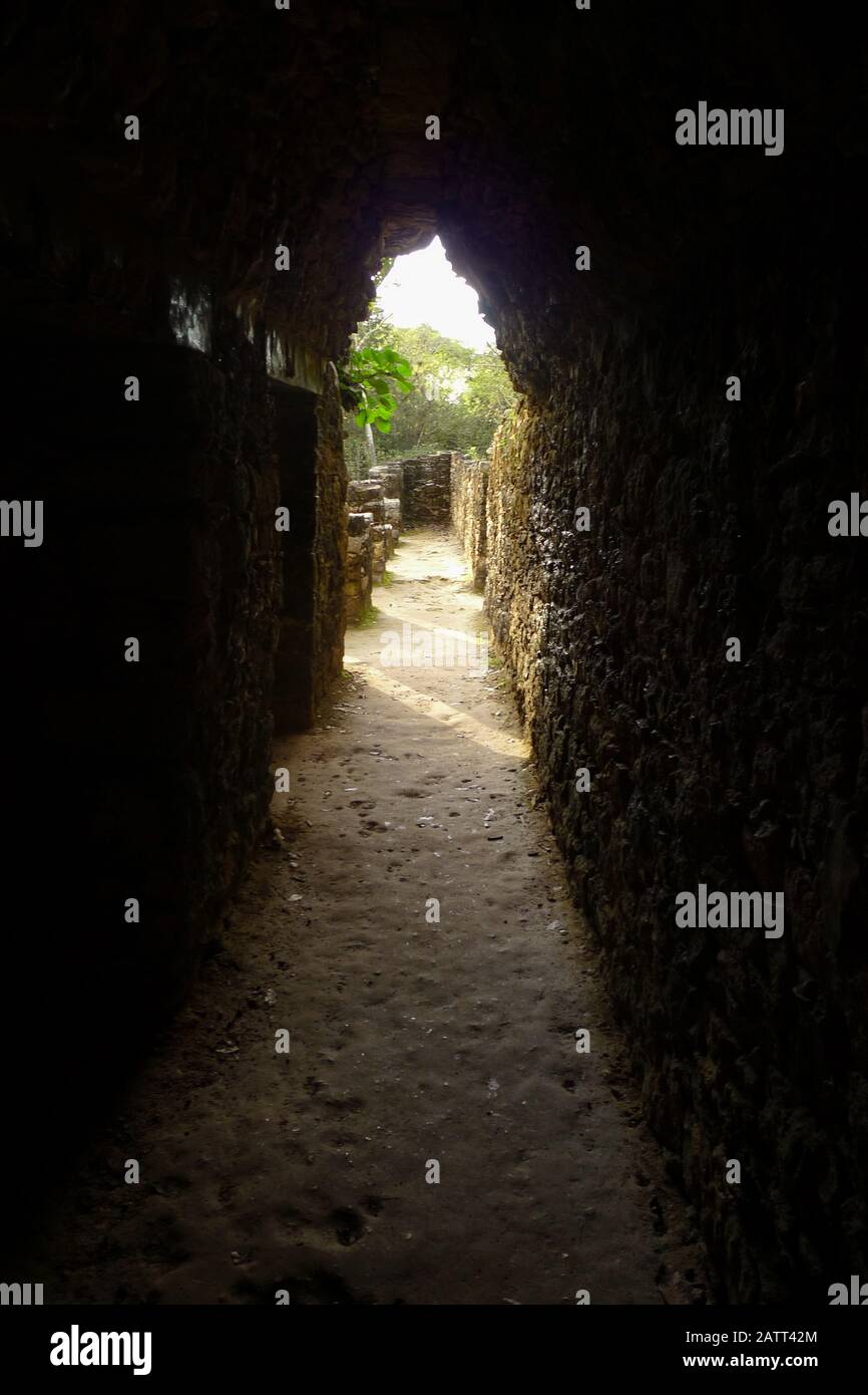 Le Antiche Rovine Maya Di Coba, Quintana Roo, Messico. Foto Stock