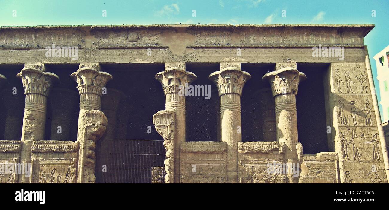 Tempio di Kalabsha, Aswan, Egitto Foto Stock
