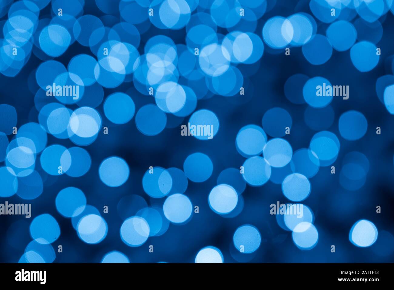 Astratto blu scintilla bokeh sfondo Foto Stock