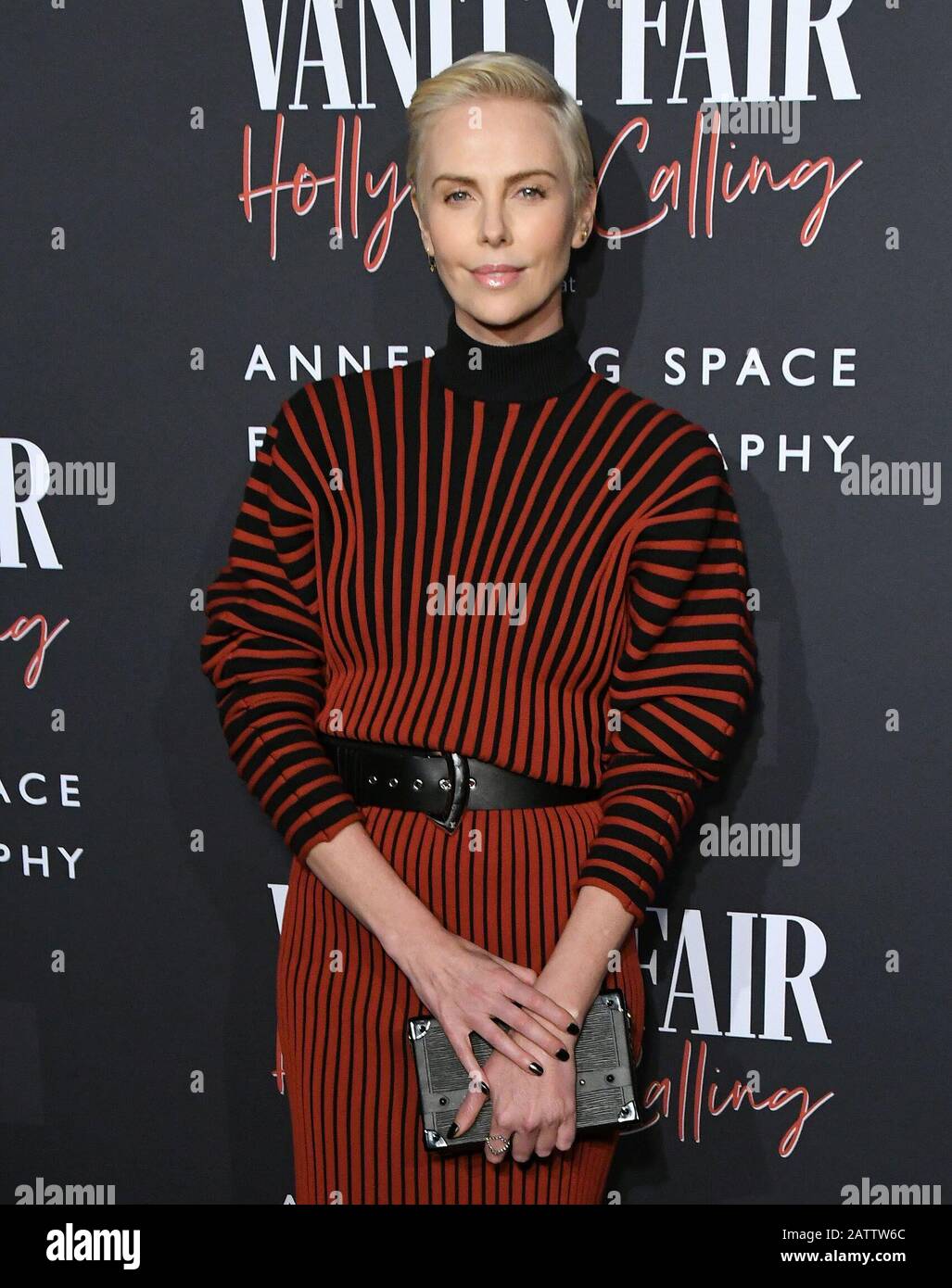 4 Febbraio 2020 - Century City - Charlize Theron. Vanità Fiera: Hollywood Calling - Le Stelle, Le Parti E Il Potere Brokers Mostra Tenutasi A Annenberg Space Per La Fotografia. (Credit Image: © Birdie Thompson/AdMedia Via ZUMA Wire) Foto Stock