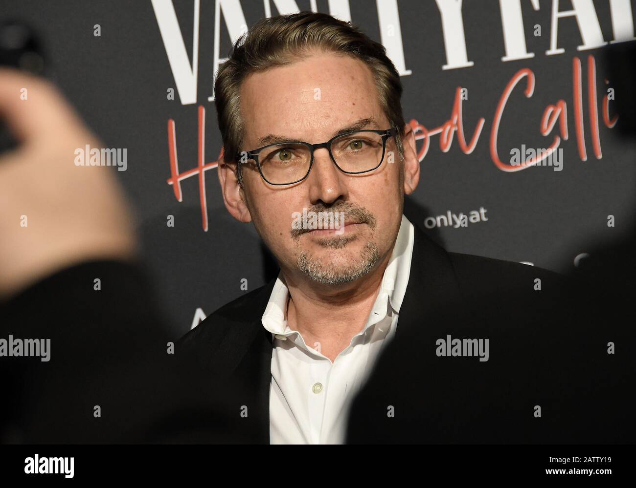 Los Angeles, Stati Uniti. 04th Feb, 2020. Art Streiber arriva alla Vanity Fair HOLLYWOOD CALLING Exhibition tenutasi presso l'Annenberg Space for Photography di Los Angeles, California, martedì 4 febbraio 2020. (Foto Di Snanlee B. Mirador/Sipa Usa) Credito: Sipa Usa/Alamy Live News Foto Stock