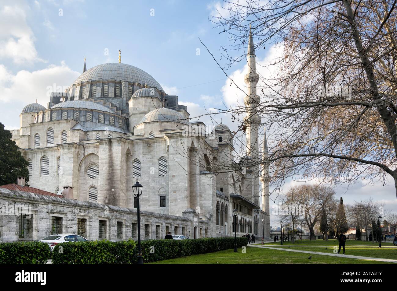 Istanbul, Turchia - 15 Gennaio 2020: Moschea Suleymaniye, Istanbul, Turchia Foto Stock