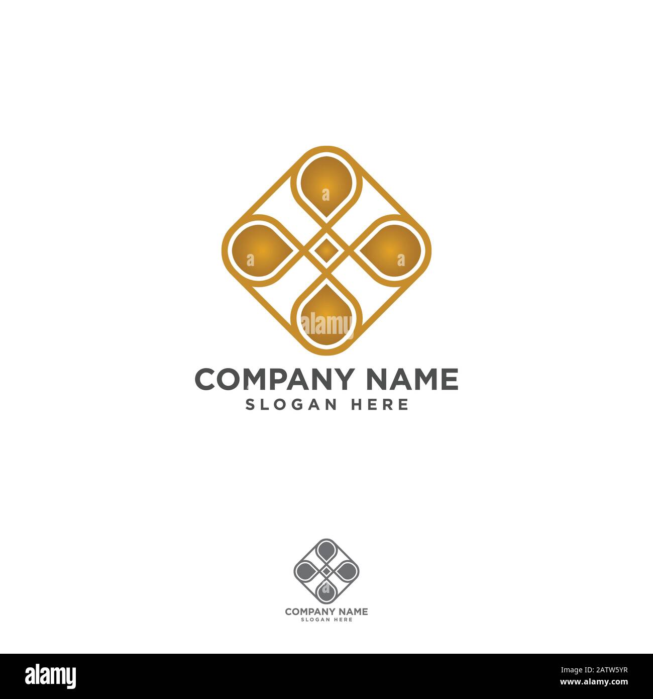logo interno,logo stemma,logo decorativo,logo ornamentale Illustrazione Vettoriale