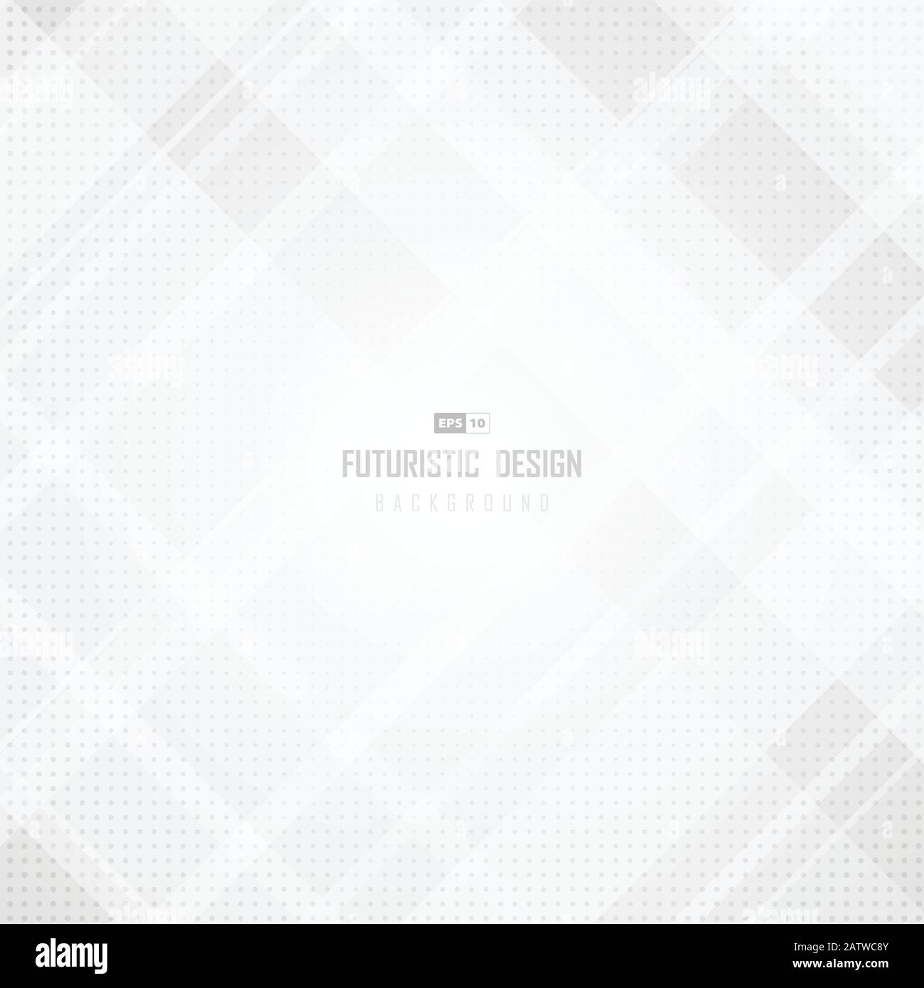 Linea bianca astratta di tecnologia modello futuristico coprire lo sfondo. Da utilizzare per stampa, presentazione, annuncio, modello, illustrazione. Vettore di illustrazione eps10 Illustrazione Vettoriale